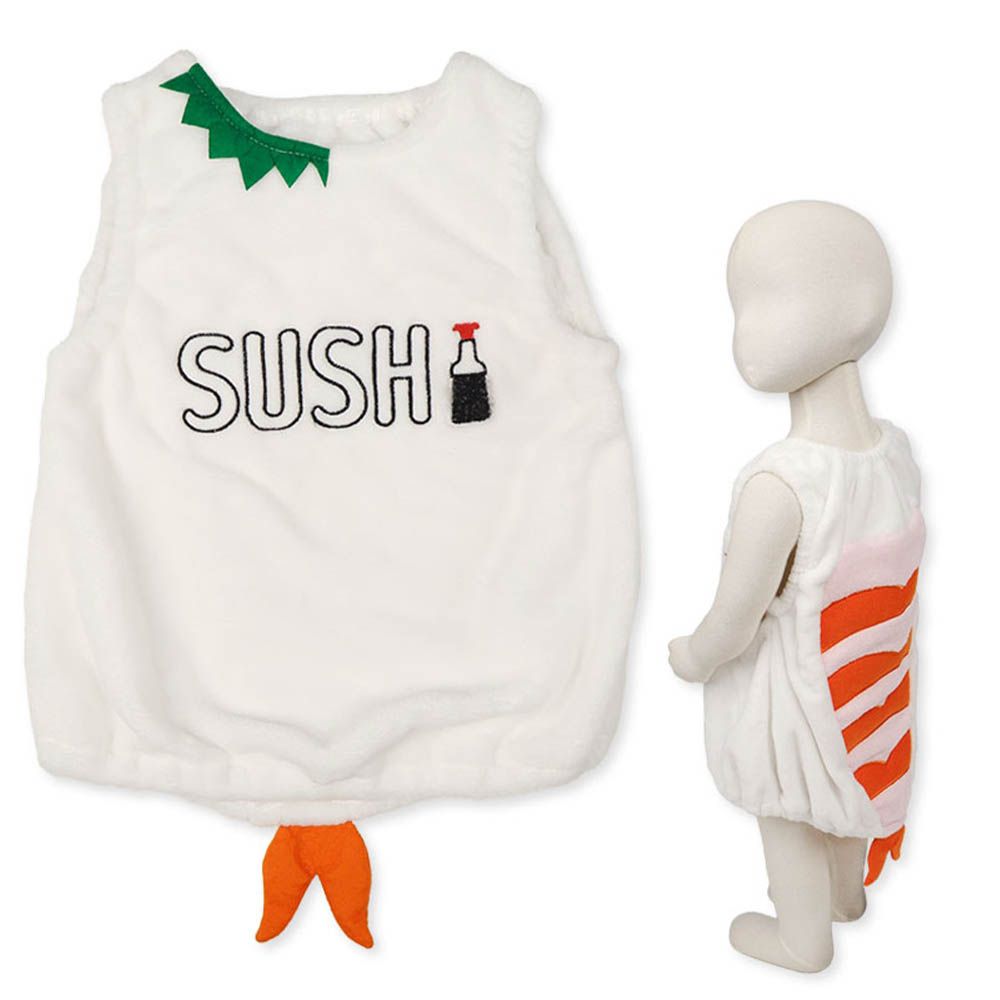 萬聖節-壽司造型背心-紅色 (80~90cm)