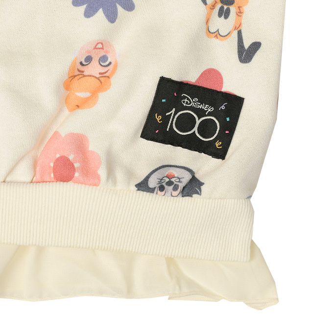 akachan honpo - 休閒上衣-迪士尼滿版印花-象牙白色