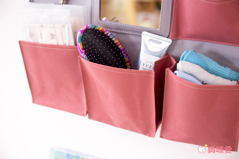 日本文具 KUTSUWA - [獲設計獎] 兒童出門準備打理收納袋-粉