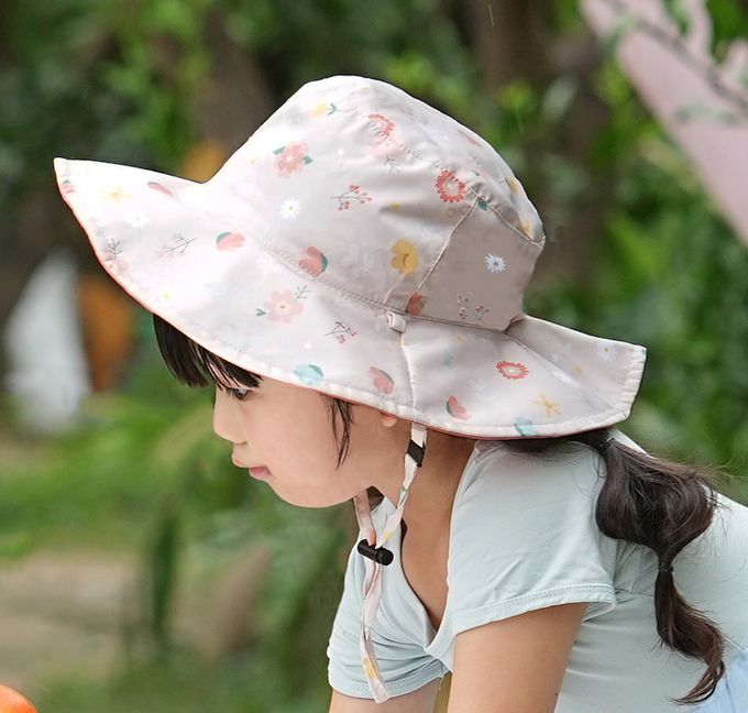 Brille Brille - 甜蜜兔寶雙面帽UPF50+ (3-10歲(頭圍46-56cm))