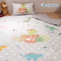 韓國 myhouse - 防蟎抗敏派對動物兒童睡袋 - 侏儸紀公園