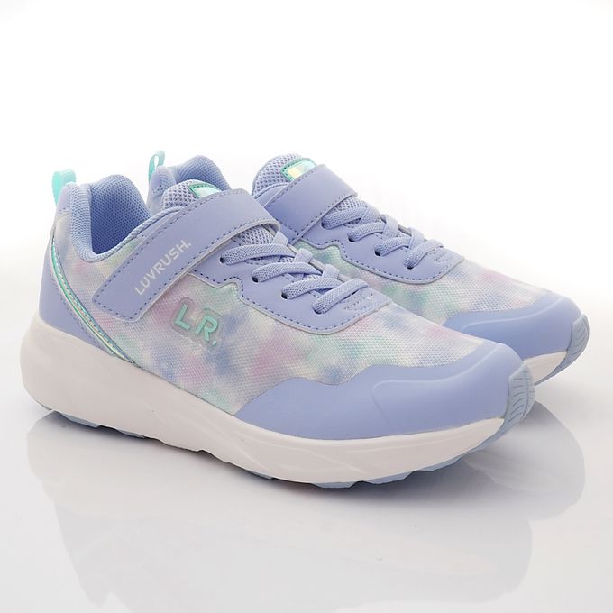 Moonstar日本月星 - LV渲彩2E運動鞋LV11419藍-中大童段-運動鞋-藍