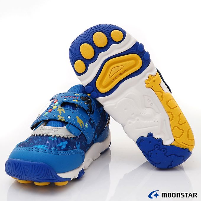 Moonstar日本月星 - 玩耍機能童鞋-CRC23415藍中小童)-機能運動鞋-藍