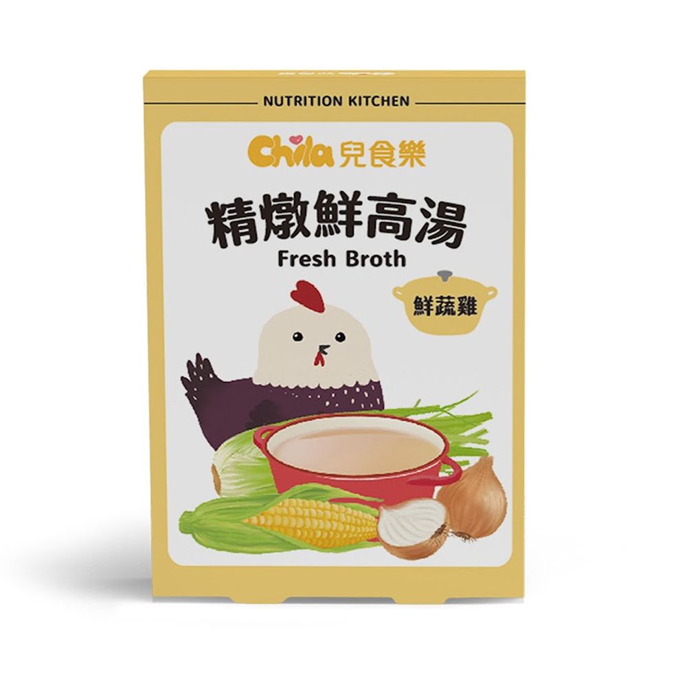 精燉鮮高湯–鮮蔬雞(5個月以上)-300g/盒