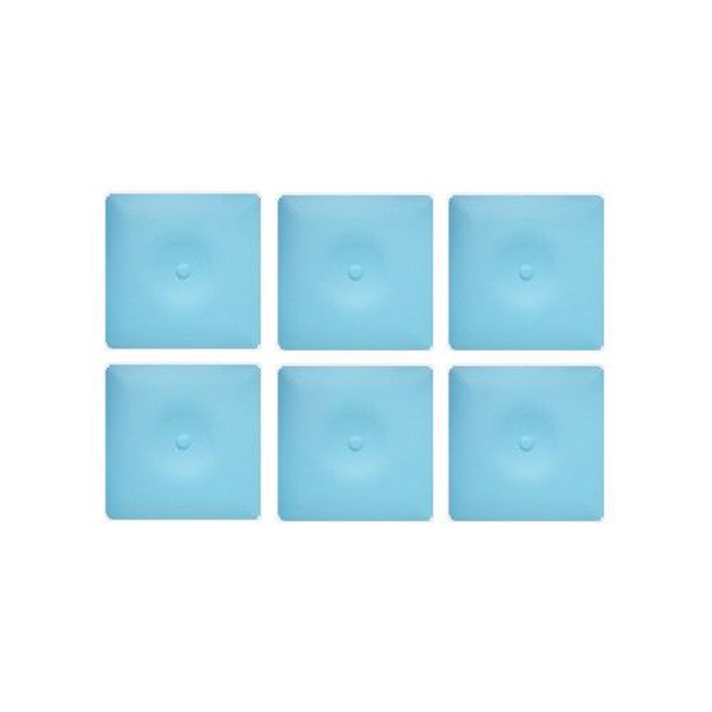 韓國 aguard - Wall 無毒防撞壁貼-藍色-6入
