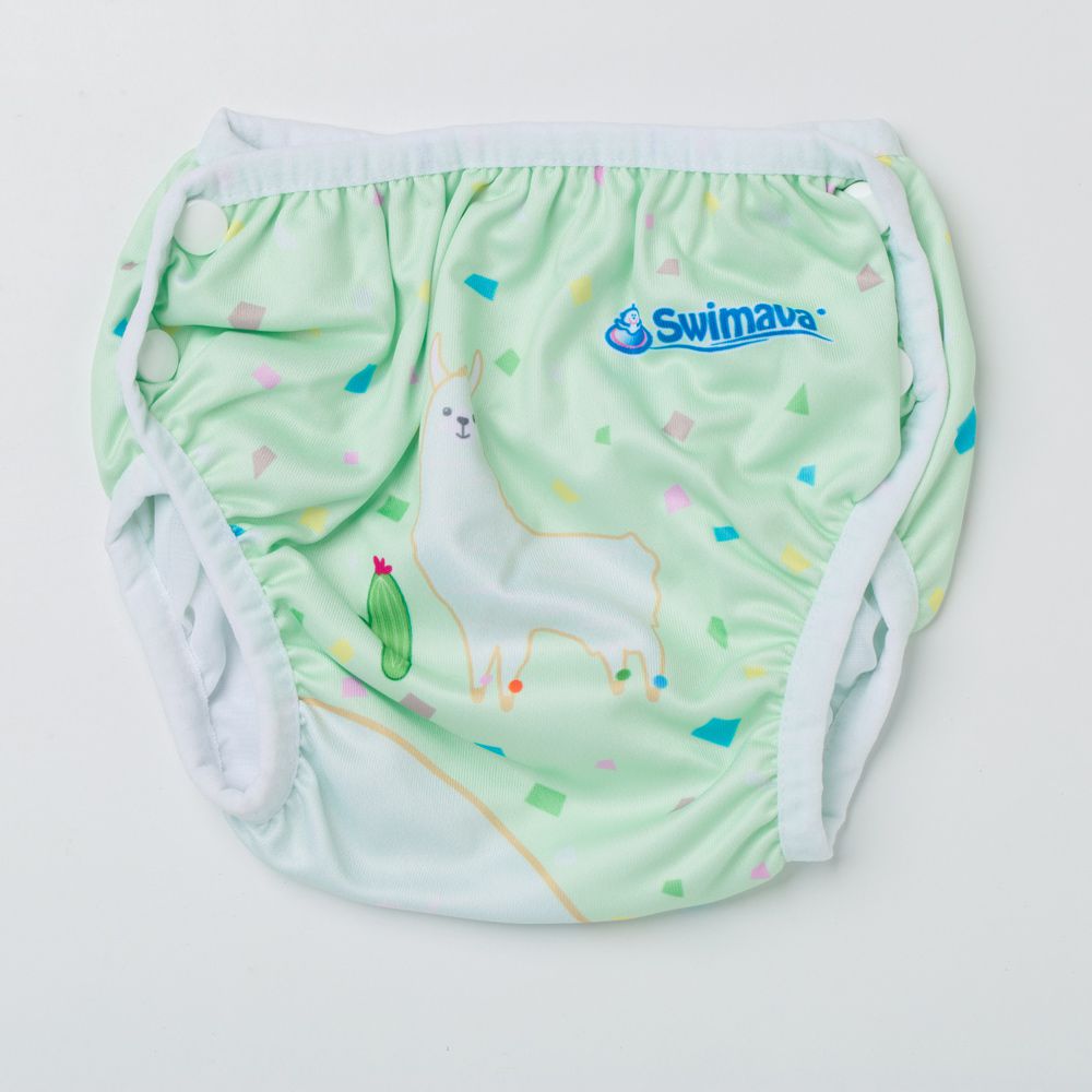 Swimava - S1嬰兒游泳尿褲-草泥馬 (8-14kg)