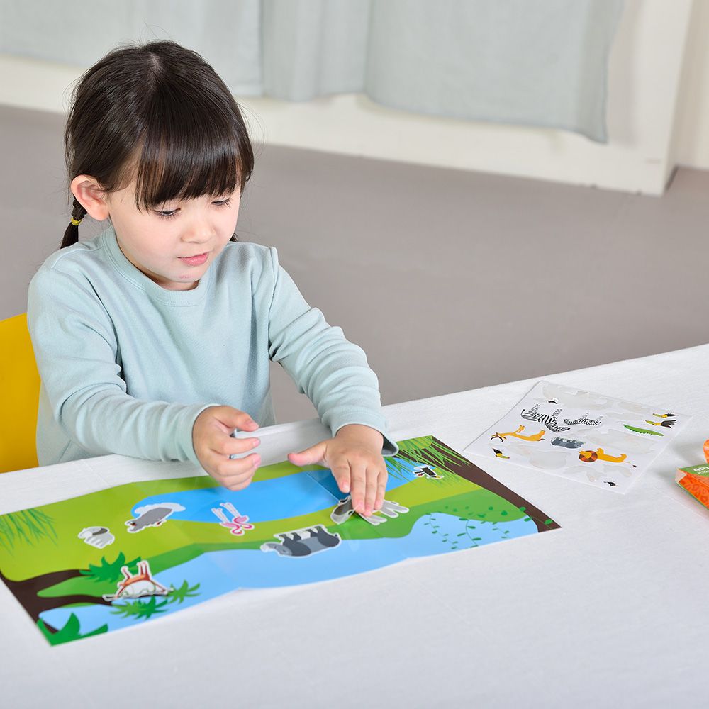 西班牙 APLI - 旅遊貼紙-非洲動物