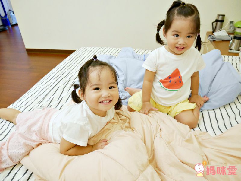 純棉網眼腹卷高腰護肚褲-藍色