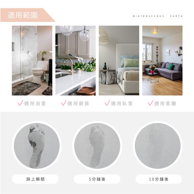 收納王妃 - Sanrio三麗鷗【流星雙子星】 半圓造型珪藻土吸水地墊 浴室地墊 腳踏墊 吸水墊60X35X0.9cm