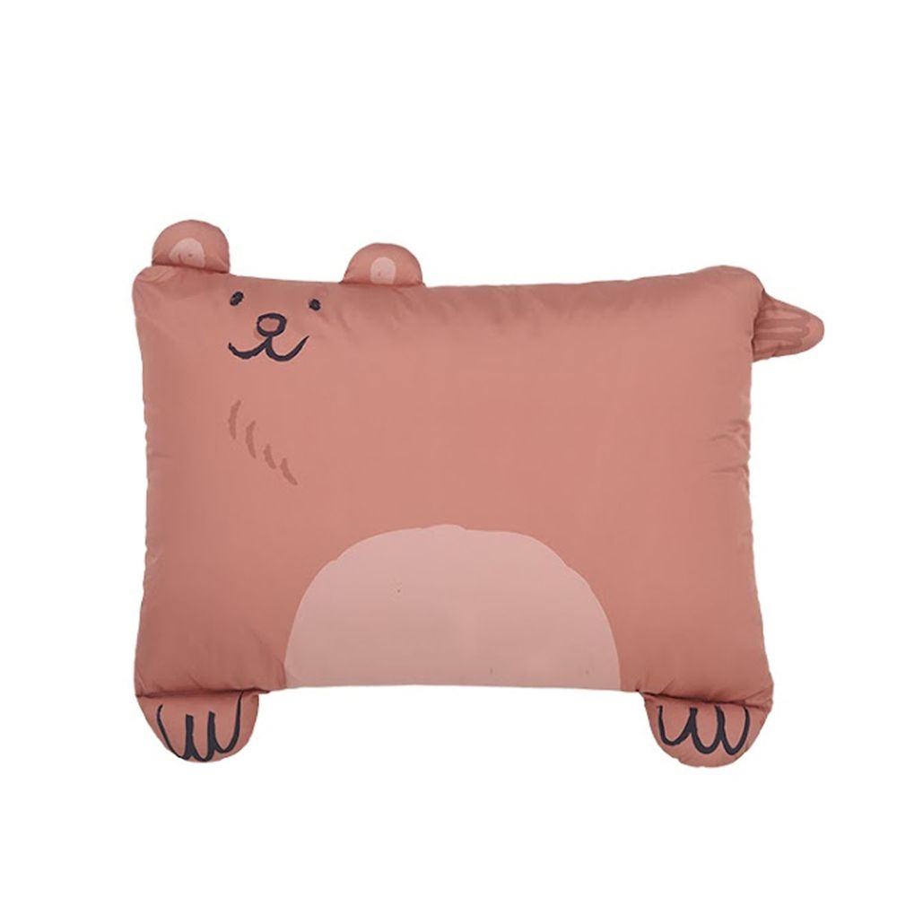 韓國 Aribebe - 棉花糖動物枕套(不含枕芯)-可可熊