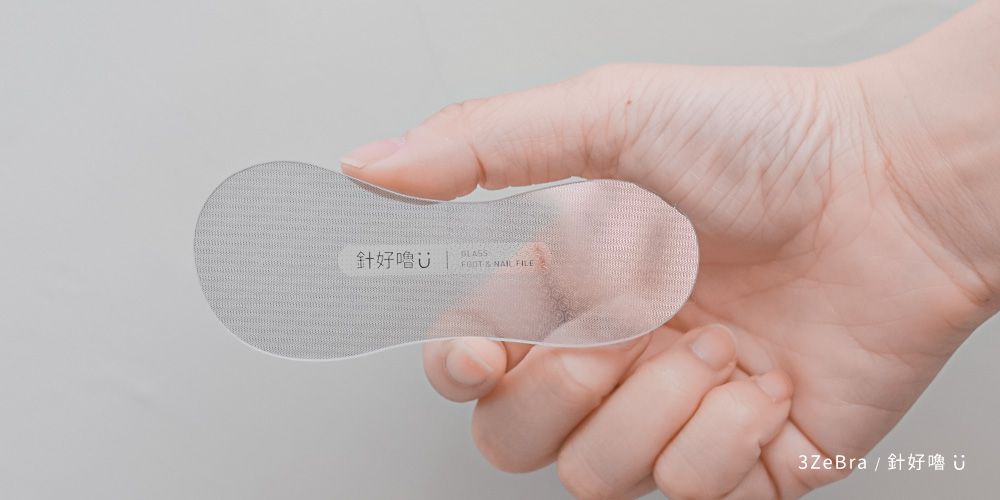 3ZeBra - 針好嚕｜Gerfect 3in1 手足保養磨砂片 兩入組-透明-28g/入