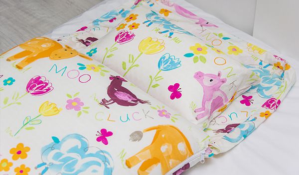 Fotex 芙特斯 - 兒童防蟎睡袋-可愛動物