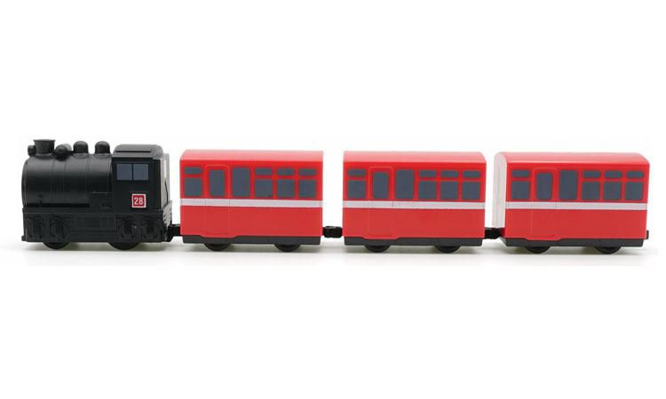 鐵支路模型 - 阿里山28普通迴力列車