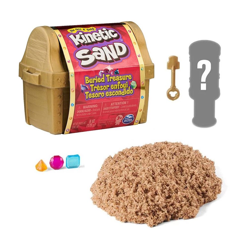 瑞典 Kinetic Sand - 動力沙驚喜寶藏組-寶石款