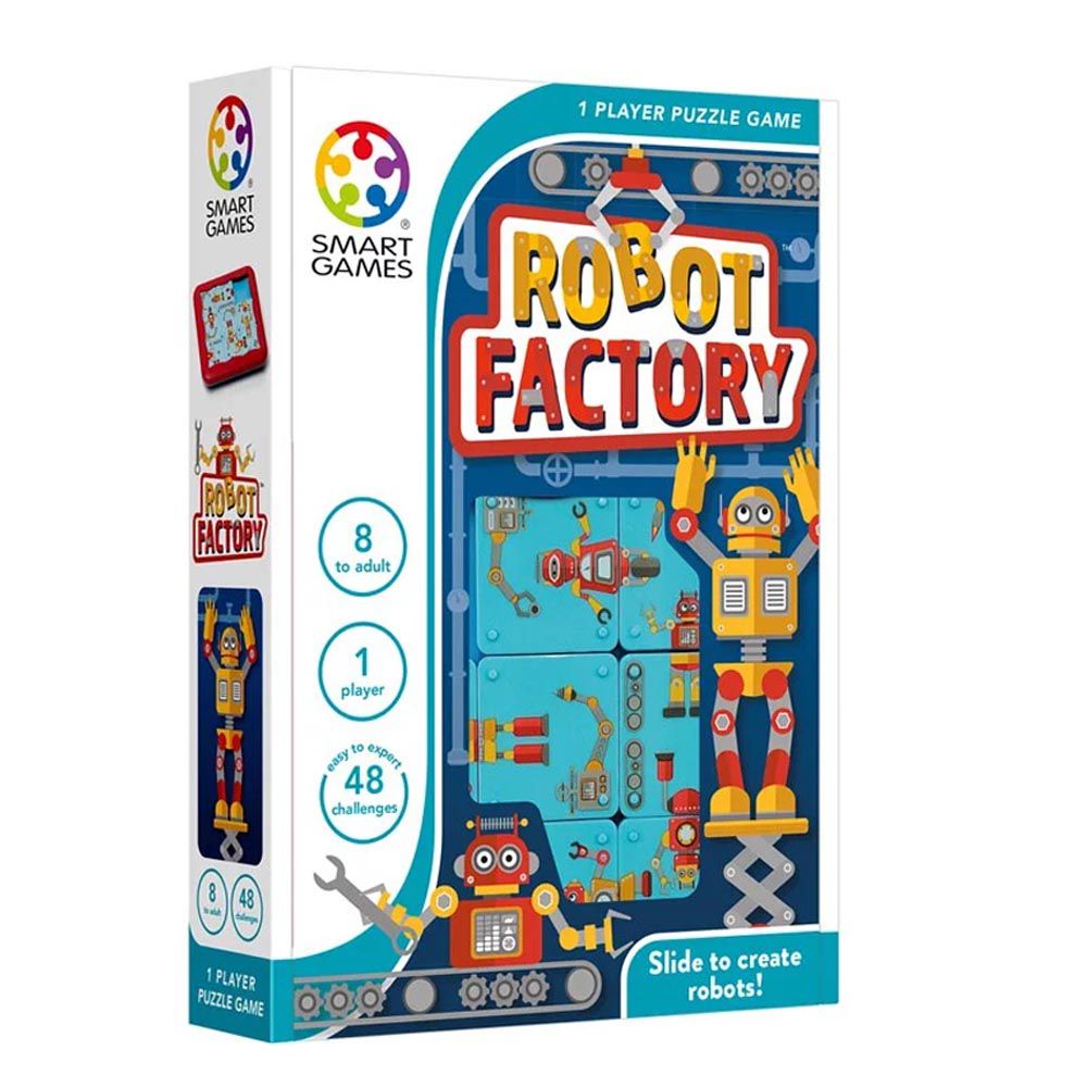 比利時 SMART GAMES - 機器人玩具工廠