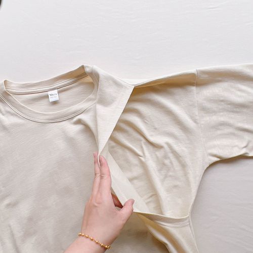 棉甜連身哺乳裙