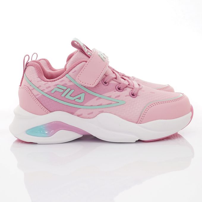 FILA - FILA輕量慢跑運動鞋(中大童段)-運動鞋-淺粉