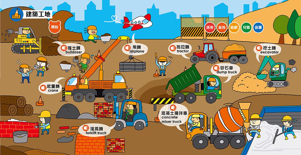 叭！這是什麼交通工具？點讀有聲書-中英台3語+41種交通工具音效+10首兒歌+互動遊戲