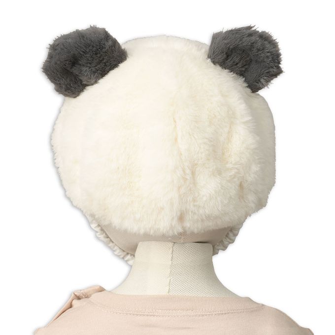 akachan honpo - 仿毛貝蕾帽-動物-米白色