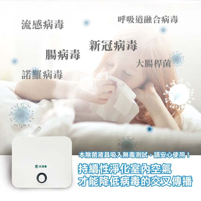 空間淨化 除菌又除味