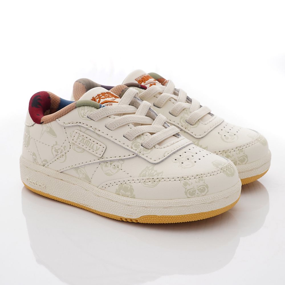 REEBOK - 功夫熊貓聯名經典鞋款01205系列(小童段)-米白