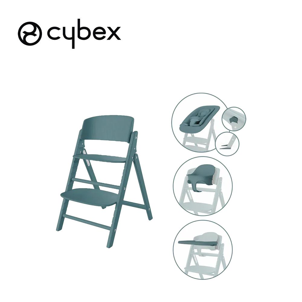 CLICK & FOLD 四合一兒童成長椅-莫蘭迪藍