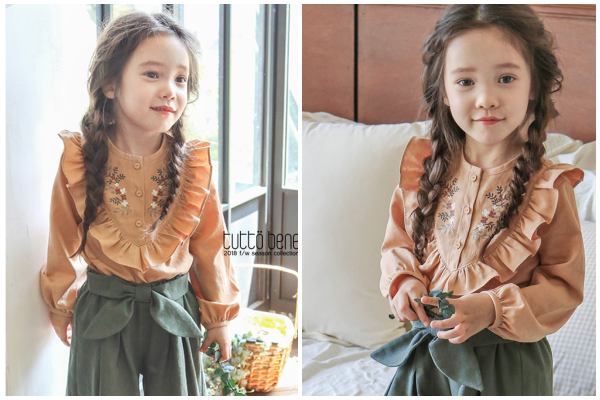 韓劇女主角好感穿搭✿正韓 Tutto Bene 女寶童裝✿