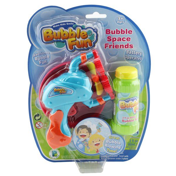 樂彩森林 - 電動泡泡機-迷你手槍(附泡泡水60ml)