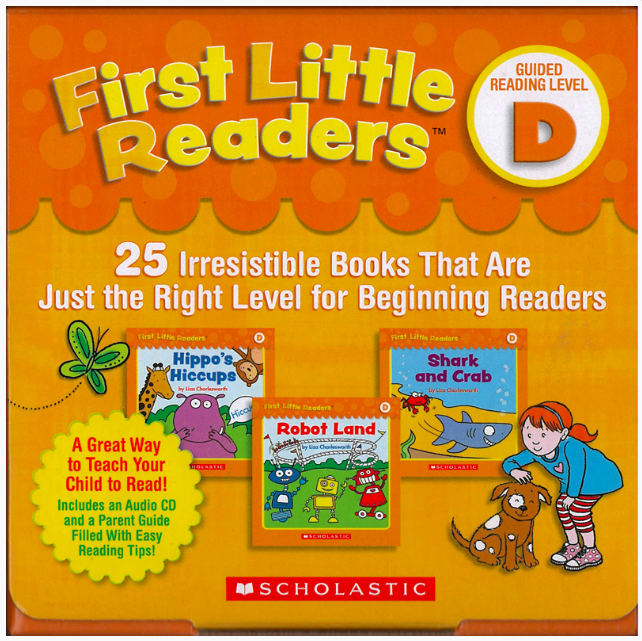 我的第一套小小閱讀文庫First Little Readers Level D-25本小書+2CD