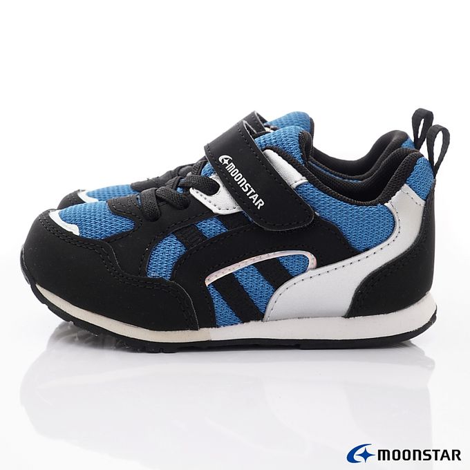 Moonstar日本月星 - 運動鞋系列童鞋-MSCNC2957黑藍(中童段)-機能運動鞋-黑藍