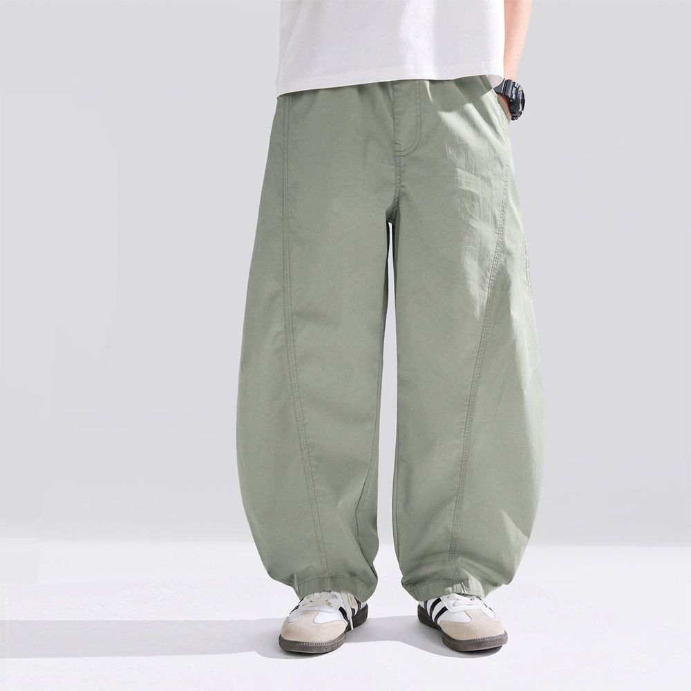 -3℃瞬間涼感UPF50+彎刀褲-軍綠