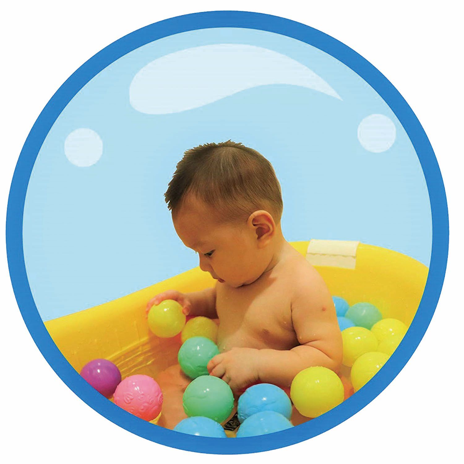 LIHSEN - 7cm動物造型球收納袋組(100顆球)