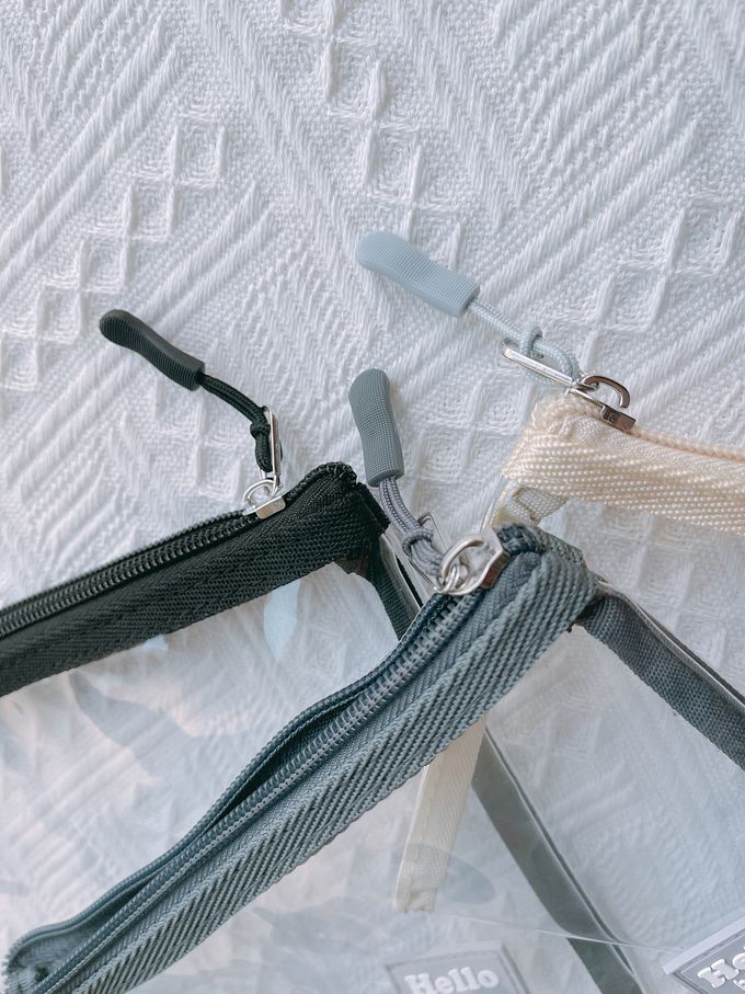 香港百寶袋王 Bagtory HK - Hello Mini 多用途迷你袋-黑+灰+米