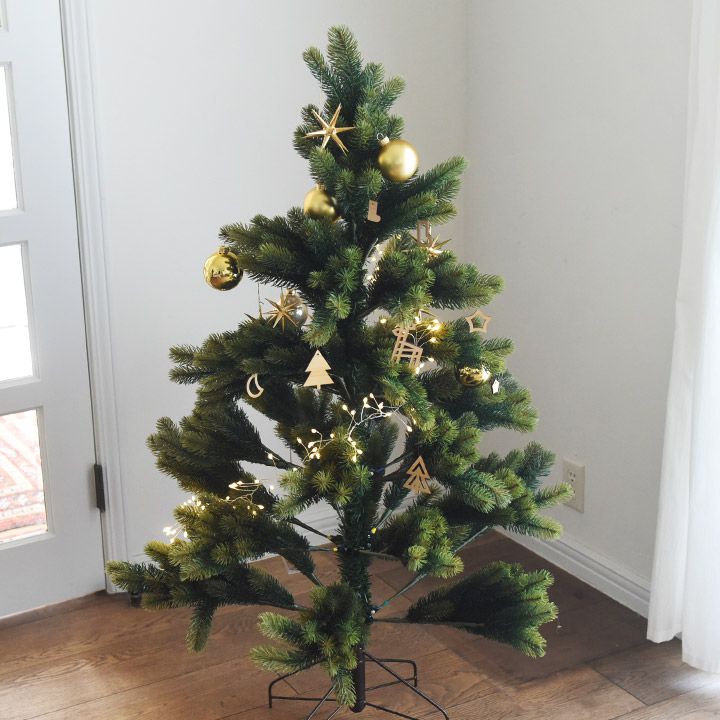 日本 kukka ja puu - 日本製 天然木輕量掛飾9件組-聖誕夜