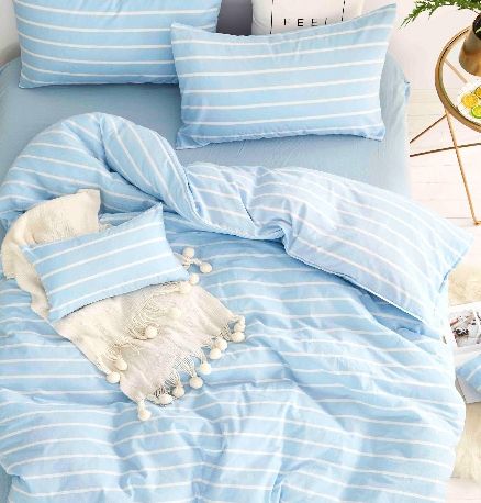 Washcan 瓦士肯水洗棉床包組✿透氣、親膚，水洗棉的細緻呵護～