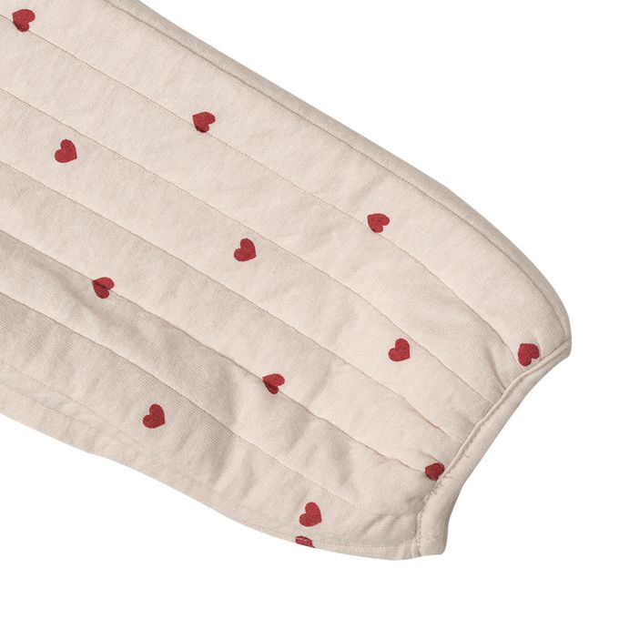 akachan honpo - 鋪棉夾克-滿版印花-象牙白色