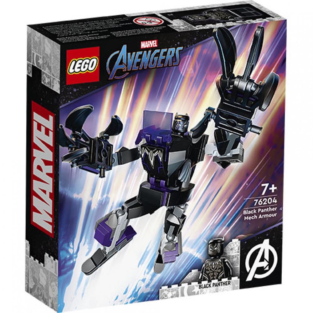 樂高積木 LEGO《 LT76204》SUPER HEROES 超級英雄系列 - Black Panther Mech Armor-124pcs