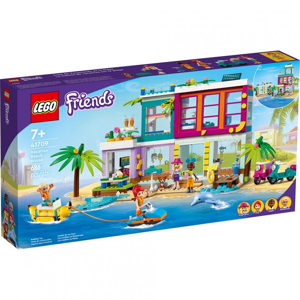 樂高 LEGO - 樂高積木 LEGO《 LT41709 》Friends 姊妹淘系列 - 海濱度假別墅-686pcs