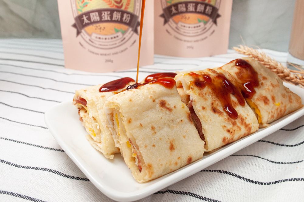 人氣排隊名店愛用【九州 Pancake 鬆餅粉、島語良品蛋餅粉】