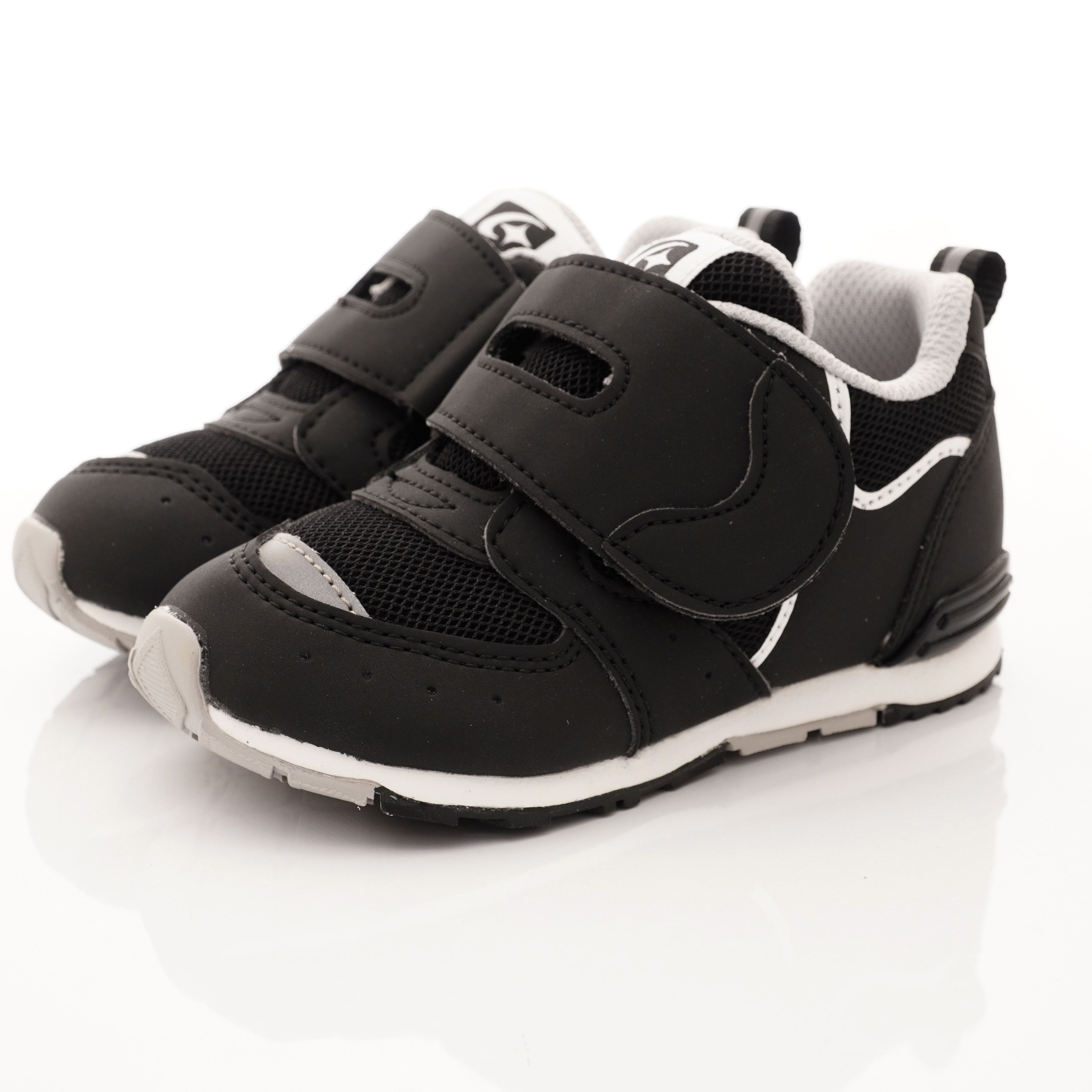 Moonstar日本月星 - 機能童鞋-HI系列2E穩定款(中小童段)-黑