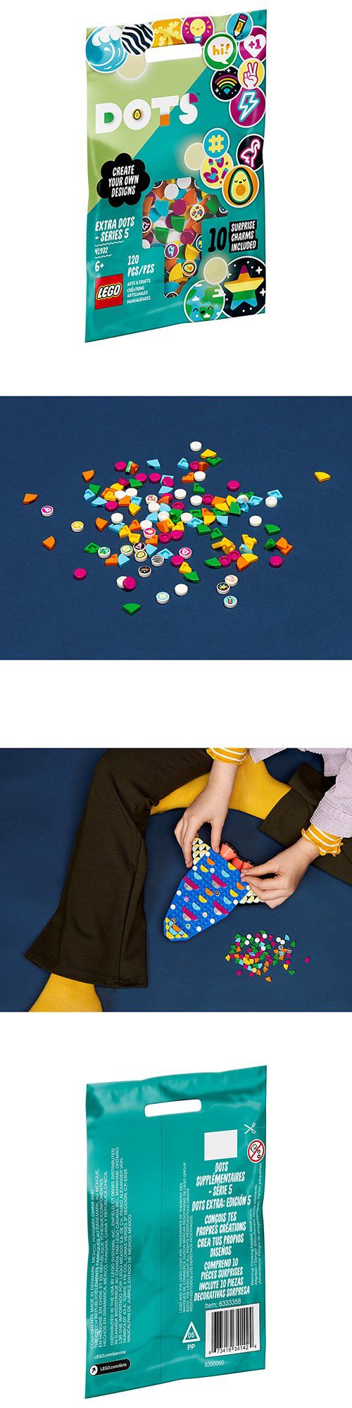 樂高 LEGO - 樂高積木 LEGO《 LT41932 》DOTS 系列 - 5 號豆豆補充包-120pcs