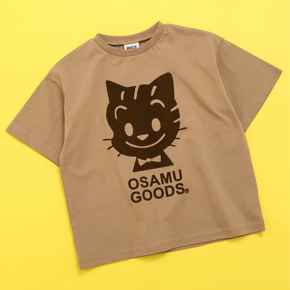 限量OSAMU GOODS 短袖上衣-焦糖咖
