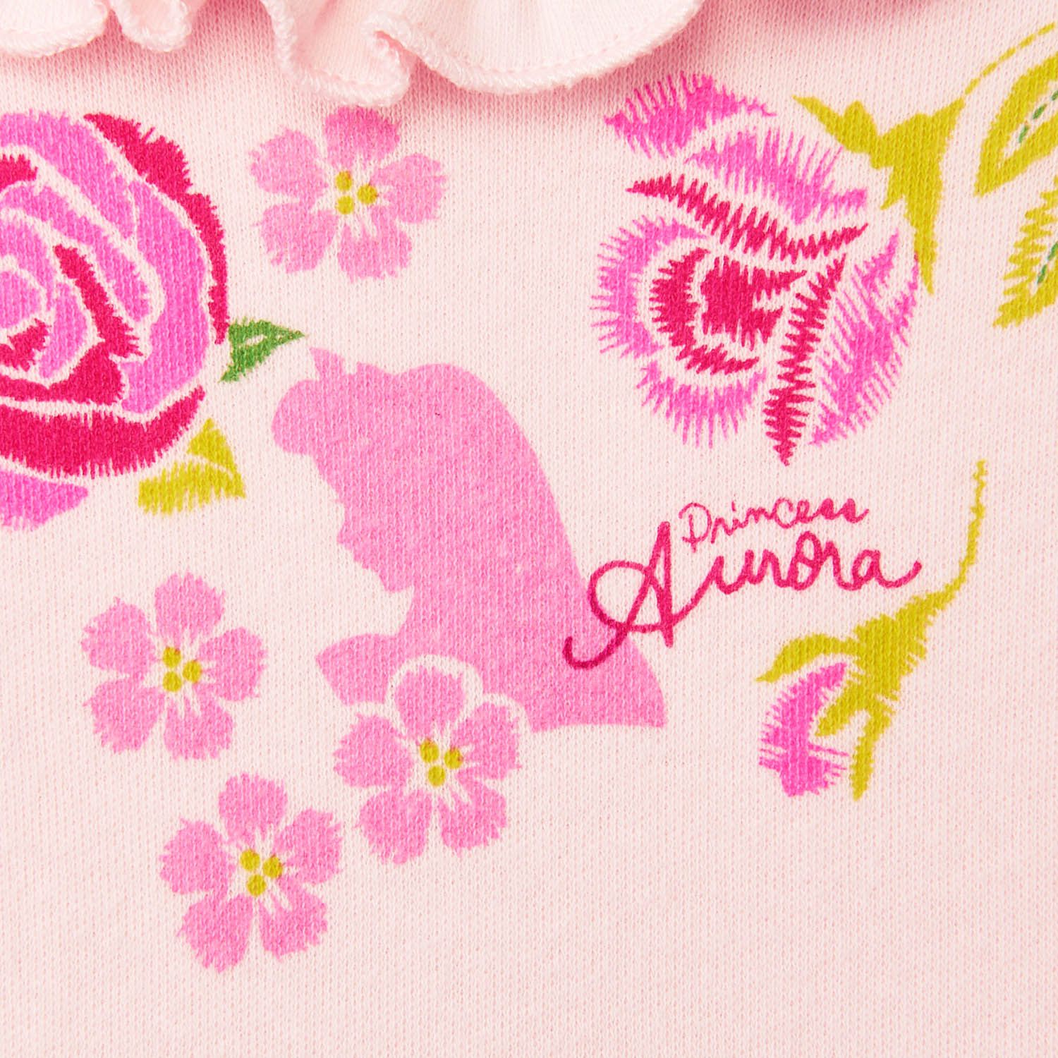 日本千趣會 - 迪士尼公主紗裙襬長袖洋裝-艾莎-白藍