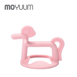 韓國 MOYUUM - 白金矽膠手環固齒器-飛飛馬-櫻花粉