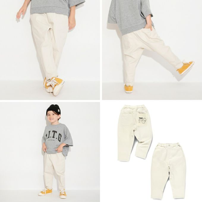 日本 BRANSHES - 大好評彈性錐形長褲-直條紋-海軍深藍