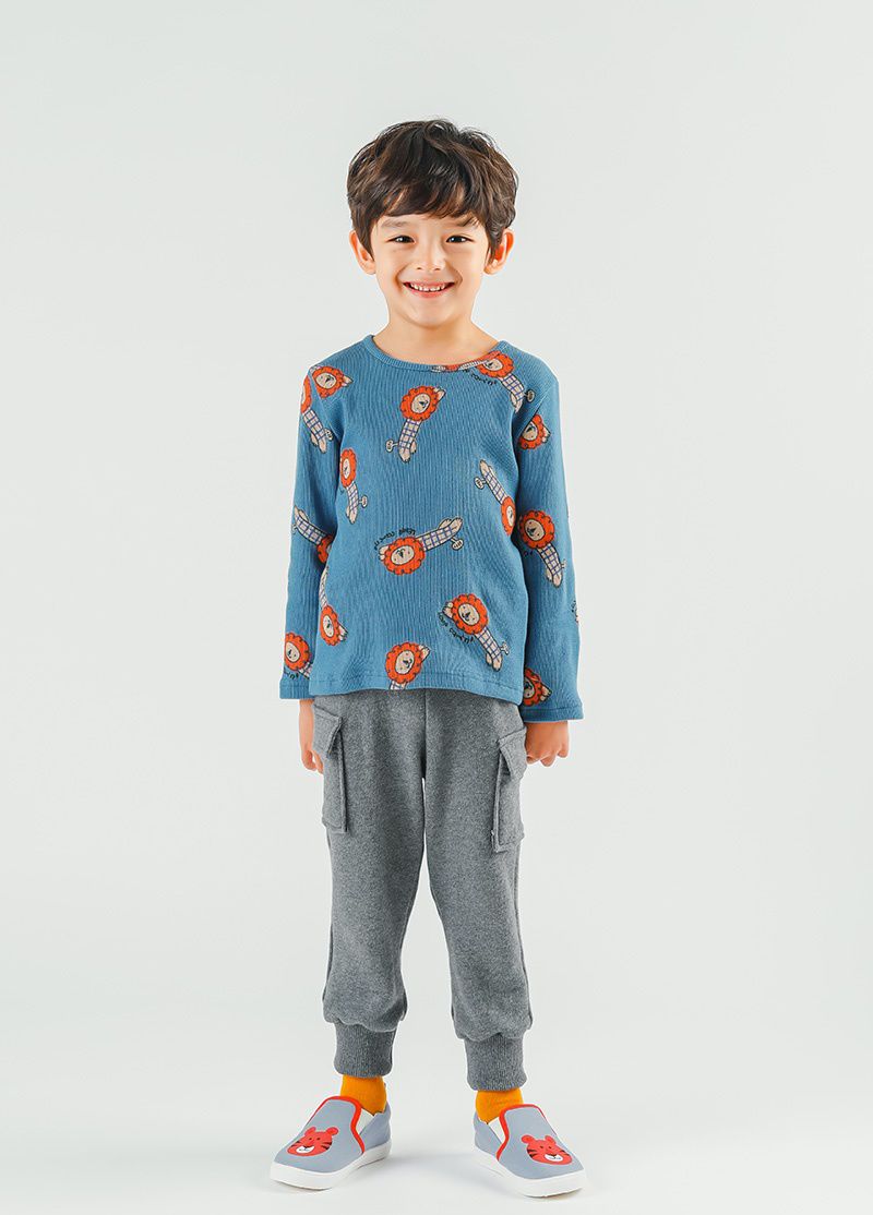 韓國 OZKIZ - 可愛動物兒童休閒鞋/室內鞋-兔子