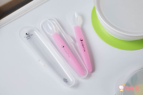 新加坡 eLipseKids Easy餵食 寶寶隨行矽膠湯匙組