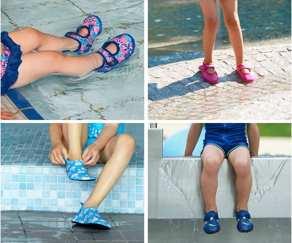 德國Playshoes - 抗UV水陸兩用沙灘懶人童鞋-鱷魚