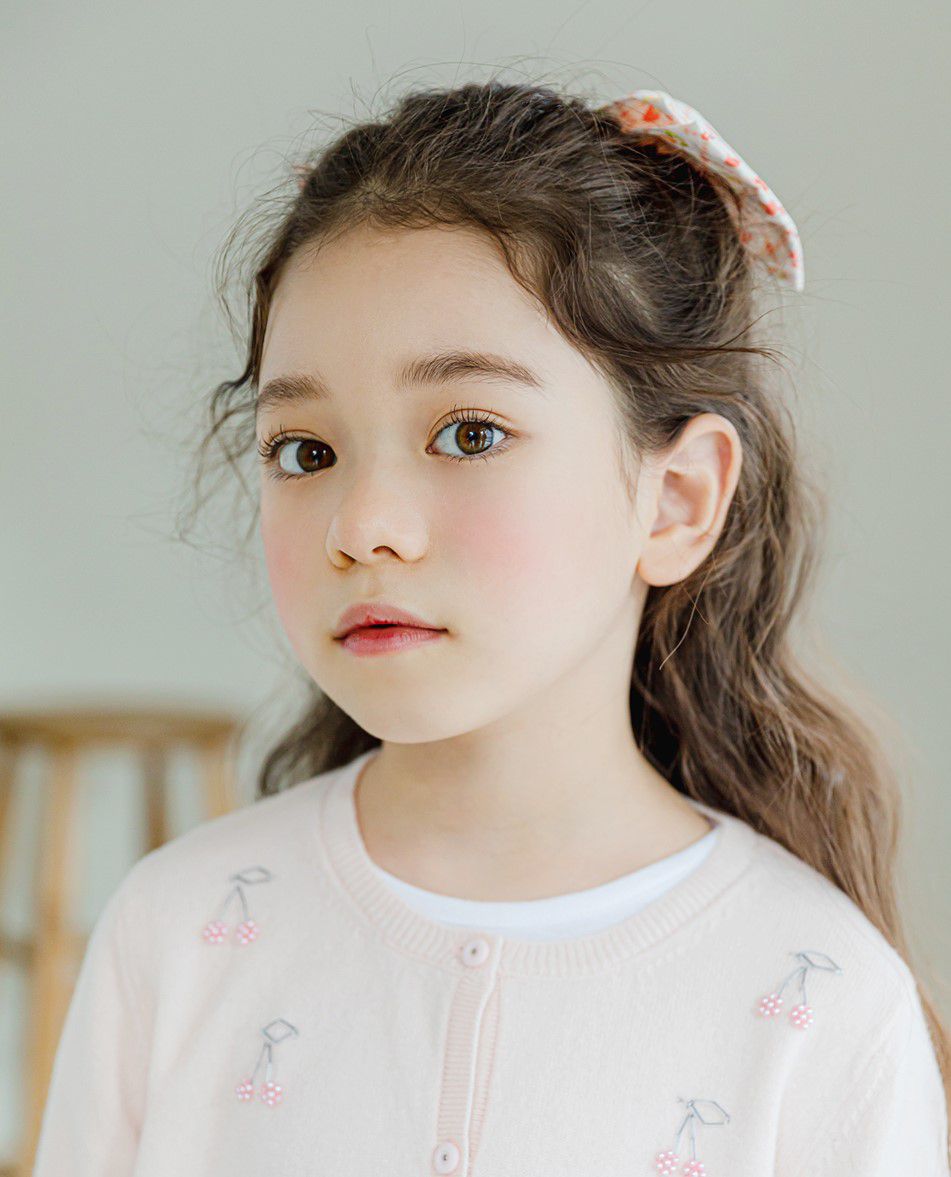 韓國 Cherry Bong Bong - 繽紛水果蝴蝶結髮夾-大-薄荷綠