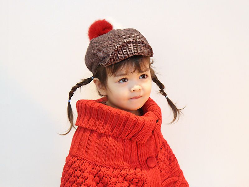 韓國 Babyblee - 紋路棒球帽-綠 (FREE)